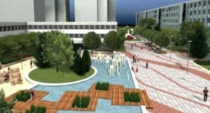 Dunaújváros - Városháza tér és környéke revitalizáció