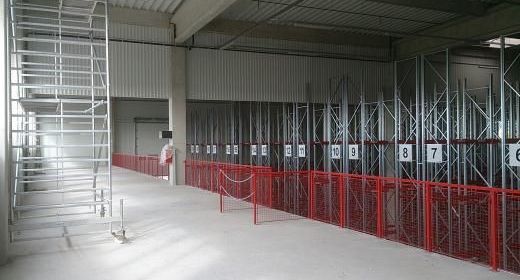 Elkészült a K&V Nemzetközi Fuvarozó Társaság új rakárcsarnoka