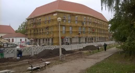 Finisben a kunszentmiklósi Baksay Sándor Református Gimnázium és Általános Iskola bővítése