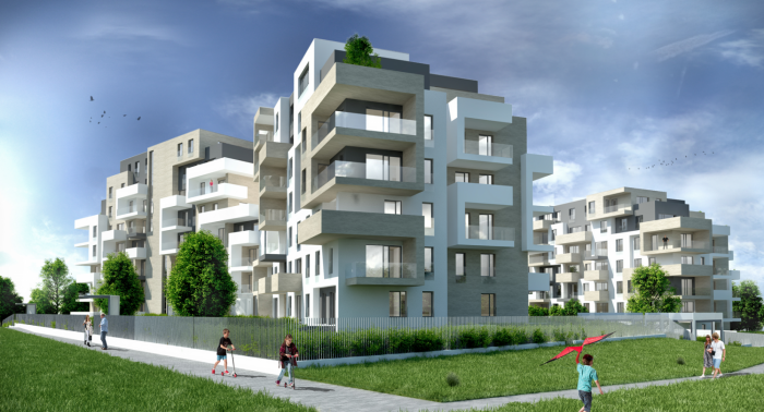 The construction of Stage V of the housing estate Sasad Liget has been started