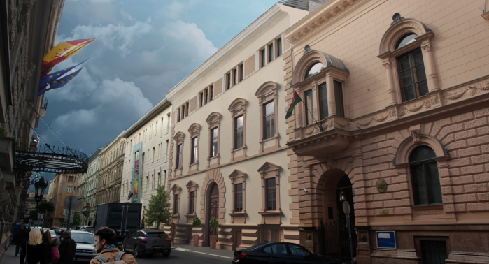 Unused historic building in Erzsébet City to revive as a hotel