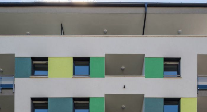 Grabarics delivered a four thousand square meter condominium in Ferencváros