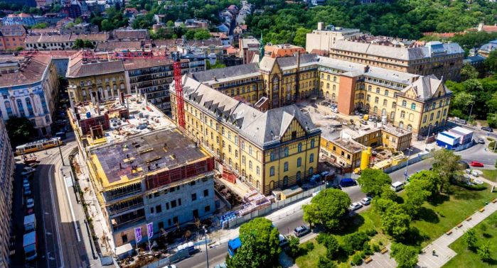 Nagy erőkkel zajlik a Budai Irgalmasrendi Kórház fejlesztése
