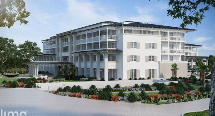 Luxus családi hotel építése kezdődik meg a Balaton partján