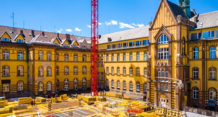 Jó ütemben halad a Budai Irgalmasrendi Kórház II. üteme