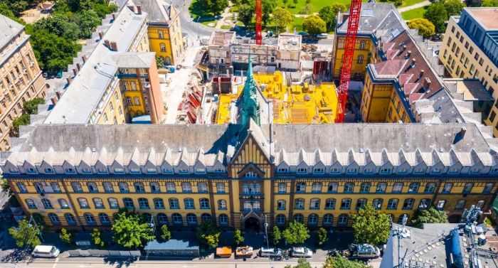 Phase 2 des Budaer Mercy Hospitals schreitet voran in einem guten Tempo 