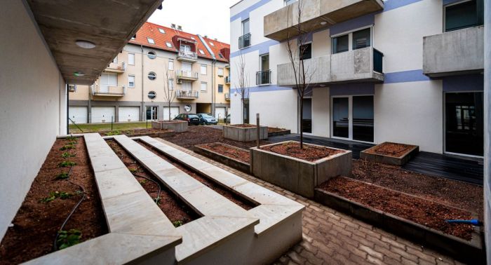 Hubay Garden, the 60-apartment housing complex developed by Grabarics Development Kft.