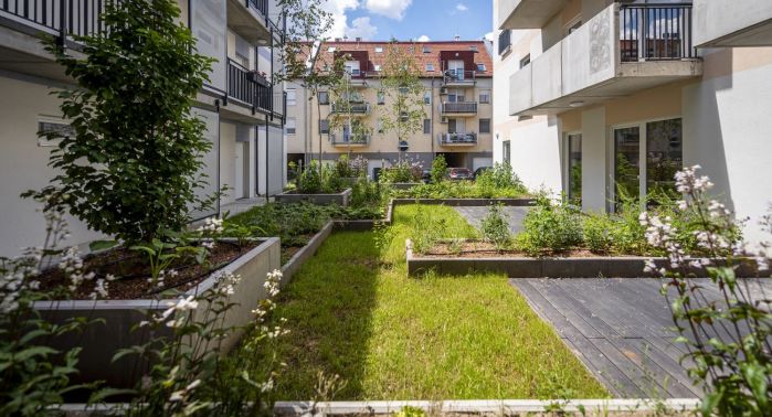The estate Hubay Garden has been completed in close vicinity to nature in Rákospalota 