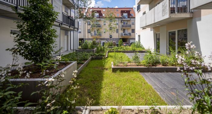 Hubay Garden, der naturnahe Wohnpark von Rákospalota, wurde fertiggestellt