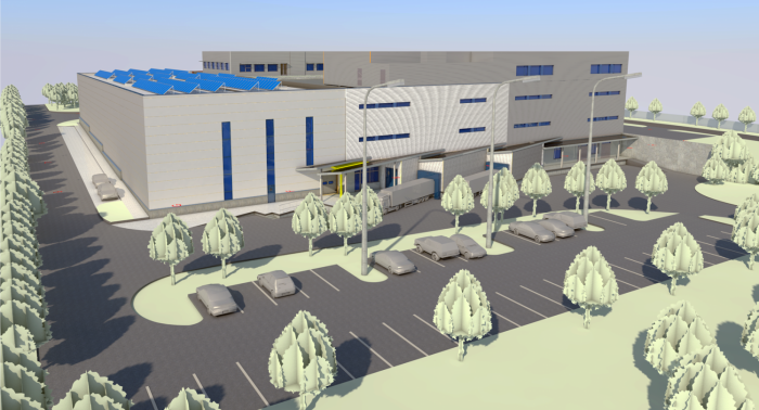 Grabarics baut neue Lagerhalle in Budaörs