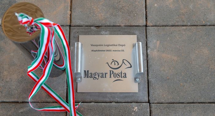 A Magyar Posta új logisztikai központtal gyarapodik Veszprémben 
