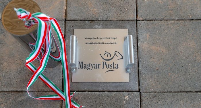 Die Ungarische Post erhält ein neues Logistikzentrum in Veszprém