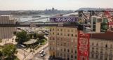 Bird’s eye view of the Buda Hospital of the Order of the Merciful