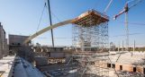 The imposing visual design of the swimming pool of Gödöllő will soon become a dream come true
