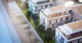 Hubay Garden, the 60-apartment housing complex developed by Grabarics Development Kft.