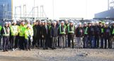 Bokrétaünnepség a Hankook Tire Magyarország Kft. rácalmási gyárbővítésén – Újabb szerkezetkész mérföldkő a Grabarics Kft. kivitelezésében