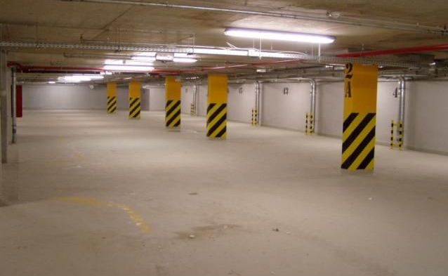 deep garage and public park
